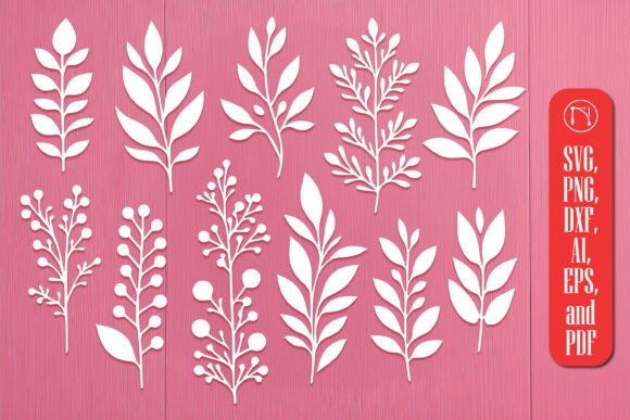 Download Cricut Natural Shapes Plant SVG Cut File - Natural shapes Collection