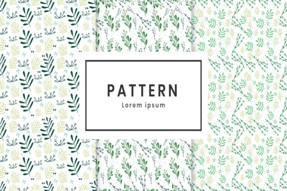 Download Green Plant Pattern - Pattern Collection