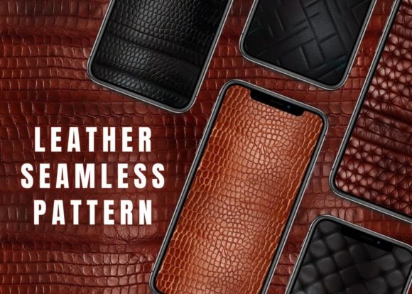 Download Black &amp; Brown Leather Texture Pattern - Pattern Collection