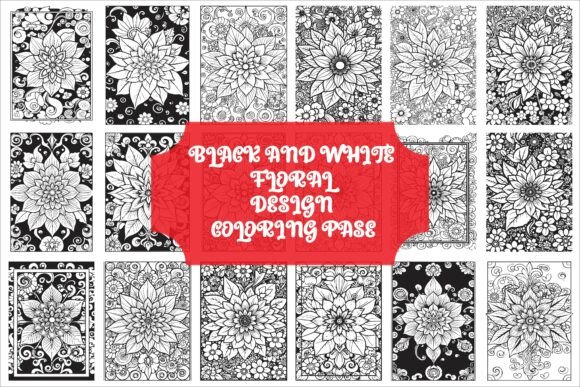 Download Beautiful Flowers Coloring Pattern Page - Pattern Collection