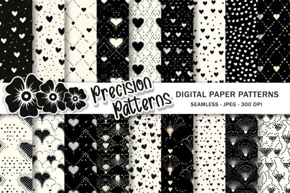 Download Hearts Pattern Collection - Premium Resources